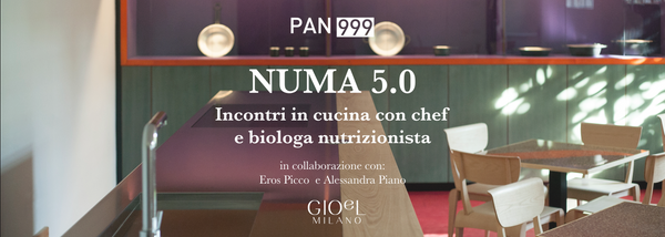 NUMA 5.0 Incontri in cucina con chef e biologa nutrizionista