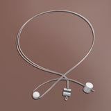Arco 2.0  Necklace - Two cylinders one sphere