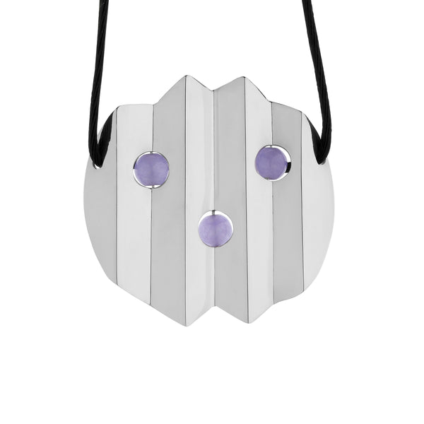Carlotta Necklace - Round Plissè